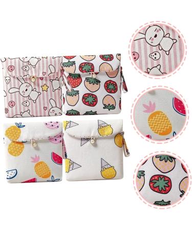 Shop Healeeved 4-Piece Women's Bandages & Storage Bags | Perfect for Lipsticks Period Care & Travel - Buy Online on GoSupps.com