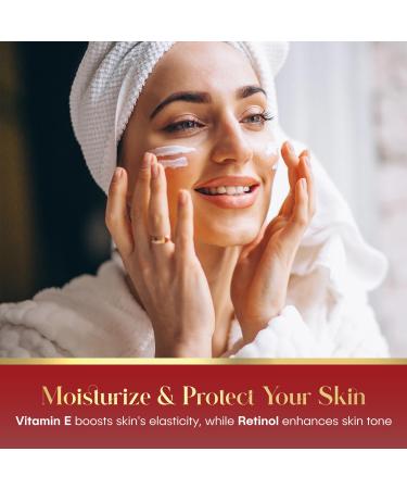Retinol & Vitamin E Ultra-Hydrating Facial Moisturizer - Anti-Aging Smooths Wrinkles Made in Korea - 1.69 FL.OZ - Buy Online on GoSupps.com