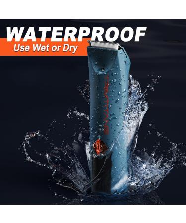 Body Hair Trimmer for Men - 2-in-1 Electric Razor & Groomer with Storage Bag | Perfect Gift for Him & Husband - Buy Online on GoSupps.com