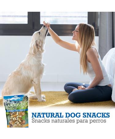 ARQUIVET Chicken Bones with Calcium 1 Kg - Natural Dog Snacks - Dog Snacks - 100% Natural - Dog Rewards - Buy Online on GoSupps.com
