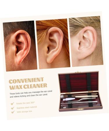 Healvian 1Set Ear Cleaning Tool Convenient Wax Kit for Household Use Wear Resistant Tools for Massage and Cleaning Ear Canal Lightweight and Portable Ear Supply - Buy Online on GoSupps.com