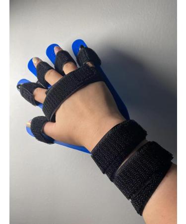 Finger Training Device & Orthotics | Hand Splint & Brace for Finger Mobility | Blue Rehabilitation Tool - Buy Online on GoSupps.com