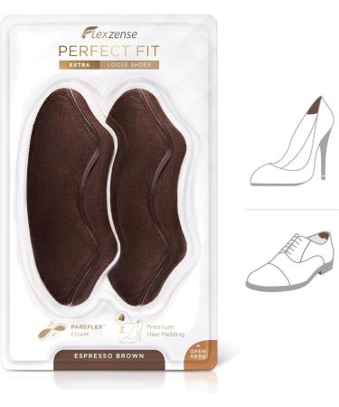 Premium Liners for Extra Loose Shoes - 7mm Thick 1 Pair | Reduce Space & Improve Fit (Espresso Brown - Buy Online on GoSupps.com