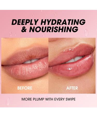 Glow Lip Balm with Natural Plant Extracts & Vitamin E - 24H Long-Lasting Hydration for Dry Chapped Lips - Non-Sticky High-Shine Formula with Fruity Scent - 4 Colors Available (4#) - Buy Online on GoSupps.com