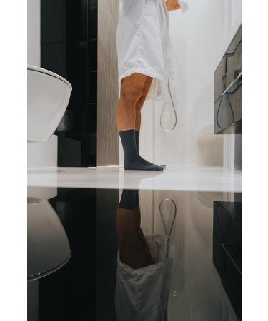 Rainbow Diabetic Non-Binding Loose Socks - Steel - Size US 11.5-13 EU 44-46 - 1 Pair - Buy Online on GoSupps.com