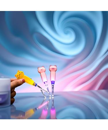 1Pc Cute Flashlight Earpick Earwax Cleaning and Removal Tools Light Led Earpick Wax for Adults and Children Ear Safe - Buy Online on GoSupps.com
