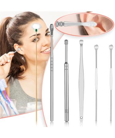 Stainless Steel Ear Wax Removal Kit - Innovative Ear Cleaning Tool - Buy Online on GoSupps.com