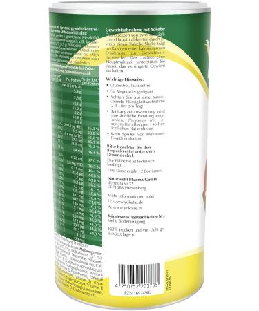 Yokebe Vanilla Start Package - Activated Food Diet Shake for Weight Loss | Gluten-Free Lactose-Free Vegetarian | 500g (12 Portions) - Buy Online on GoSupps.com