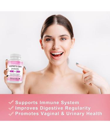 Vaginal Probiotic for Women's pH Balance Health,with Prebiotics &Lactobacillus Probiotic Blend,Boost Immune,Digestive,Gut,Promote Healthy Vaginal Odor & Vaginal Flora,60 Capsules 1-Month Supply  - Buy Online on GoSupps.com