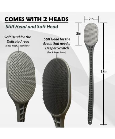Ultimate Back Scratcher Scalp Massager and Exfoliator - Large Scratch Surface for Deep Soothing Relief - Buy Online on GoSupps.com