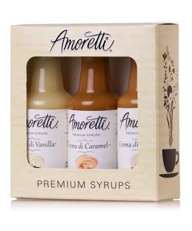 Amoretti Prime des sirops classique cr meux (Crema Di vanille Caramel de Crema Di Crema Di noisette)