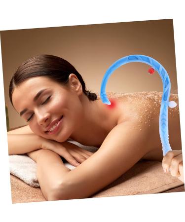 Beaupretty 2-Pack Hook Back Massage Device - Self Muscle & Foot Massage Tool Neck & Trigger Massage Handy 46.5x27cm Blue - Buy Online on GoSupps.com