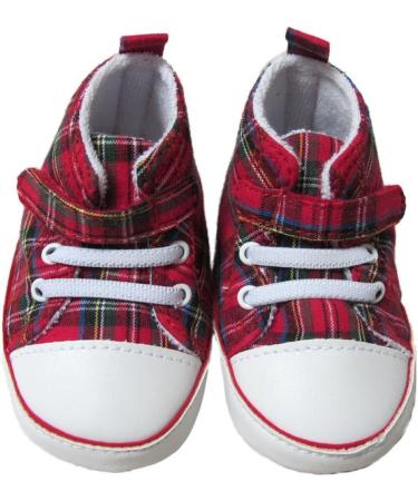 Glen Appin Baby Royal Stewart Lace Up Booties 6-12 Months - Adorable Scottish Style for Little Ones - Buy Online on GoSupps.com