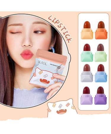 8 Color Matte Lipstick Set - Waterproof & Moisturizing Lip Gloss Kit for Women & Girls - Perfect Gift - Buy Online on GoSupps.com