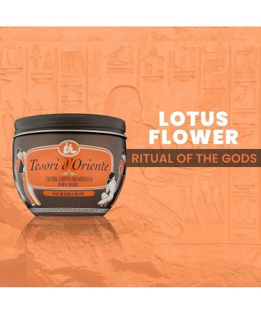 Tesori d'Oriente Crema Corpo Fior di Loto e Shea Body Cream with Lotus Flower and Shea 300 ml + 1 x Felce Azzurra Talcum Powder 100 g Pack of 6 - Buy Online on GoSupps.com