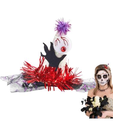 Halloween Hair Clips | Cute Glittery Animal Gauze Barrettes - Holiday Horror Duckbill Clip Decor Non Slip Pumpkin Ghost Hairpin for Halloween Costume - Buy Online on GoSupps.com