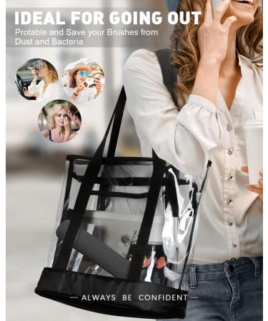 Corneria Silicone Makeup Brush Holder - Portable Travel Organizer by B & C Directly - Perfect Brush Cosmetics Pocket - Buy Online on GoSupps.com