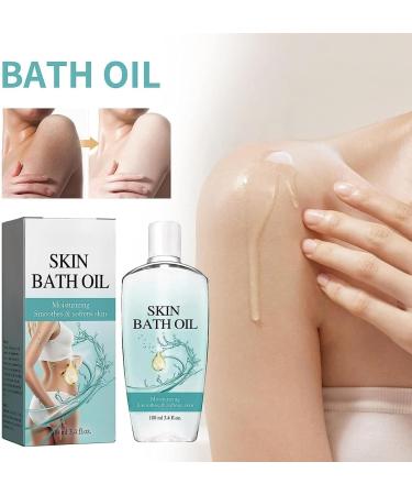 Skin Bath Oil So Soft & Sensual Skin Moisturizing Smoothes and Softens Skin Soft Luxurious Hydrating Body Oil with Essential Oils for Silky Smooth Skin (2Pcs) - Buy Online on GoSupps.com