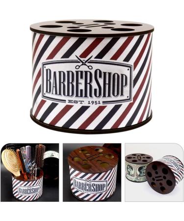 4-Piece Shear Base Cylinder Scissor Holder Set - Colorful Plastic Storage Case for Hairdressing & Makeup - 14.7x10.5cm - Buy Online on GoSupps.com