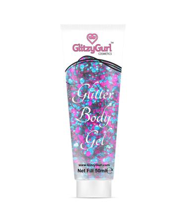 Holographic Glitter Face and Body Gel 50ml Cosmetic Glitter Body Glitter Hair Glitter Gel (Parrotfish) - Buy Online on GoSupps.com