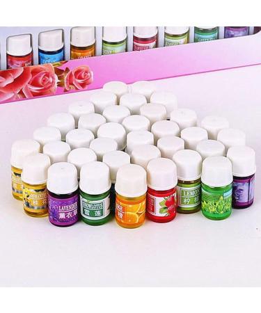  Naqqios Aromatherapy Oils | Set of 12 Water-Soluble Aromatic Essences - Natural Water-Soluble Oils for Humidifiers 3 ml Long-Lasting Air Freshener for Bedrooms and - Buy Online on GoSupps.com