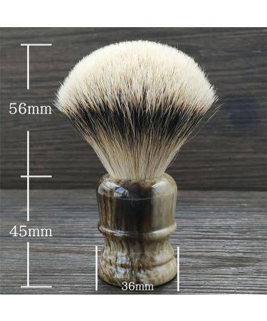 AnSafe High Quality Pure Badger Hair Shaving Brush - Handmade Wet Shaving Brush for Men | Ideal Gift for Beards - Buy Online on GoSupps.com