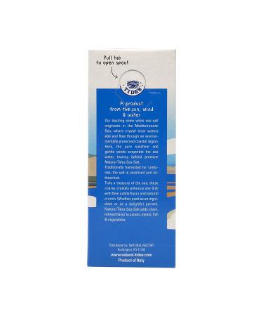 Natural Tides Mediterranean Kosher Salt Coarse Crystals 2.2lb - Premium Quality - Buy Online on GoSupps.com
