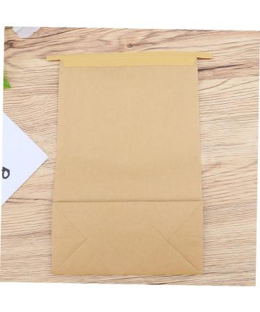 SOLUSTRE 50pcs Self-sealing Kraft Paper Stand up Bag Food Grade Kraft Paper Self Sealing Food Bags Choclates Kraft Bags Christmas Chocolates Window Food Bag Open The Window Chocolate Coins - Buy Online on GoSupps.com