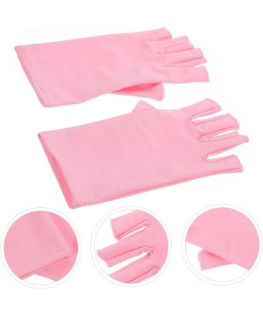 5 Pairs Nail Gloves Moisturising Gloves Anti-UV Gloves Gel Manicure Gloves Nail Polish Gloves Sun Cream Gloves Device Elastane Accessories - Buy Online on GoSupps.com