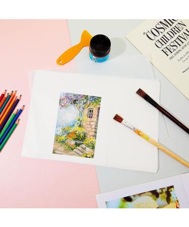 120 Sheets Deli Paper Sheets Transparent Paper Translucent Clear Paper Tracing Paper for Drawing Wax Paper Printing Sketching Calligraphy Pencil Ink Markers  White (9 x 13 Inch) 9 x 13 Inches - Buy Online on GoSupps.com