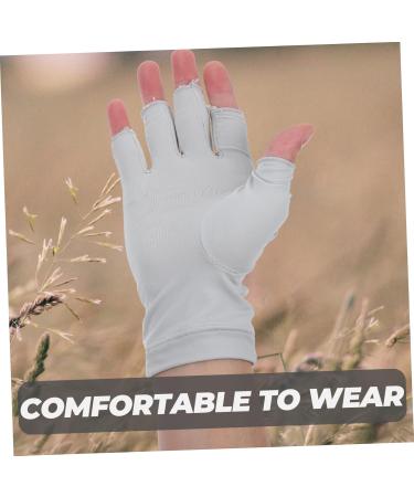 FOMIYES 4 Pairs Gloves Protective Gloves for Nail Nail Gloves Proof Gloves Gloves for Women Gloves Hand Protection Fabric -black Women's Nail Polish - Buy Online on GoSupps.com