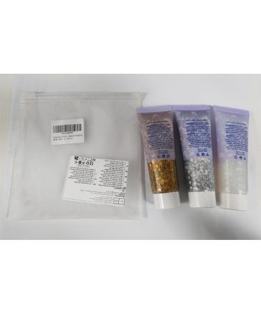  Miioto Glitter Gel for Face Hair Body Sequins for Cosmetics Lips Nails Festival Party 3 Colors (B) - Buy Online on GoSupps.com