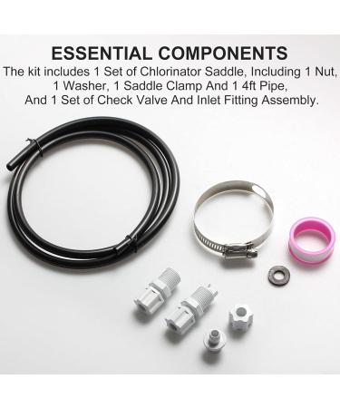 HOHOVYVY Swimming Pool Plumbing Kit CL200 Offline Chlorinator Hose Pool Pipe Connection Kit For CLX220PAK - Buy Online on GoSupps.com