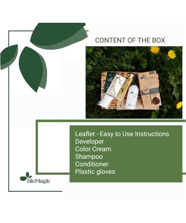 Buy BIOMAGIC HAIR COLOR 4/00 BROWN - 250g Pack | Top-Quality International Shipping - Buy Online on GoSupps.com