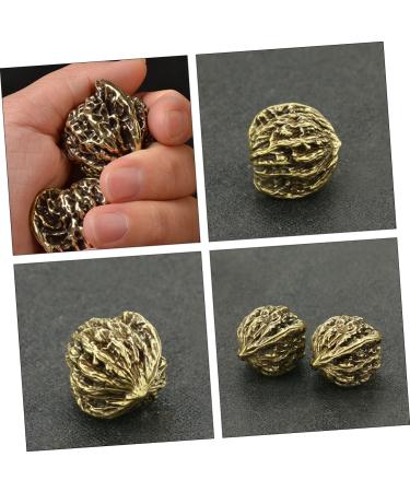 Coolhiya Copper Walnut Foot Massage Balls - Large Decorative Props & Trailer Accessories - Buy Online on GoSupps.com