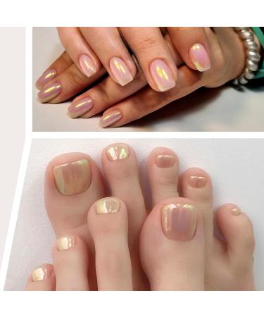 Buy Mermaid Chrome Powder Nails - Unicorn Iris Nail Glitter & Aurora Shimmer Pigment for Stunning Chameleon Effects - Buy Online on GoSupps.com