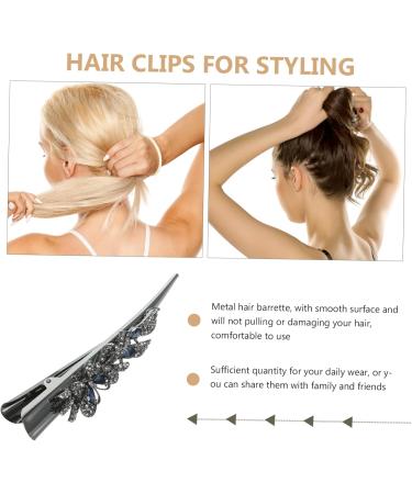 Headpiece Cymbidium Duckbill Hair Clips Bill Clip with Sharp Mouth Sparkling Hair Clips Hair Accessories Decorate Crocodile Hair Clips Hair Clip - Buy Online on GoSupps.com