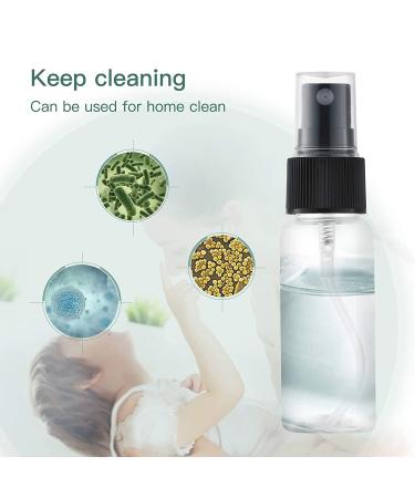 Lisapack 1oz Mini Spray Bottles (6 Pack) - Clear Fine Mist Atomizers for Perfume, Cologne & Water - Buy Online on GoSupps.com