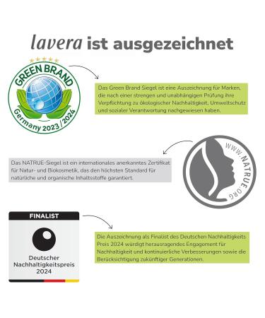 Lavera Sensitive Body Milk - Vegan Organic Aloe Vera 250ml | 24h Moisture Care | PETA Certified Natural Cosmetics - Buy Online on GoSupps.com