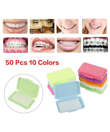 10 Box Dental Flavored Relief - Ortho Gum Wax for Braces | Fruit Scented Gum Irritation Set - Shop Internationally! - Buy Online on GoSupps.com