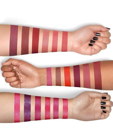 Bonnie Choice Store 18PCS Matte Liquid Lipstick Set Long-Lasting Nude Shades | Waterproof & High Pigmented Lip Gloss Set for Women - Buy Online on GoSupps.com
