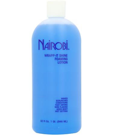 Nairobi Wrapp It Shine Foaming Lotion for Unisex  32 Ounce