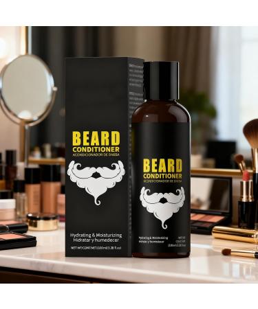 Men's Beard Conditioner | 100ml Softening and Conditioning Beard Oil | Soothing Beard Care Oil - For Styling Shaving Daily Showering Travel Home - Buy Online on GoSupps.com