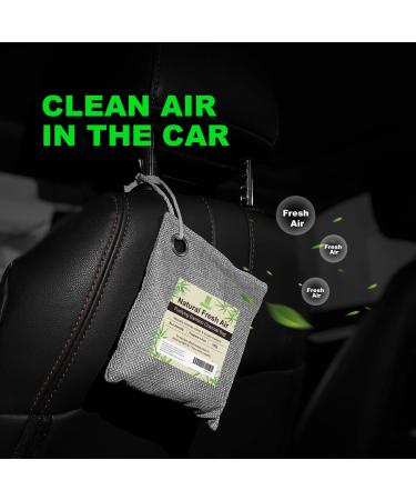 10 Pack Bamboo Charcoal Air Purifying Bags - Activated Charcoal Odor Absorber & Moisture Eliminator - For Car, Closet, Shoe Room, Large Room, Pet Room - 10x100g - Buy Online on GoSupps.com