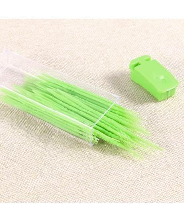 Healifty Toothpicks for Teeth - 50 Count Double Head Interdental Brushes | Optimal Oral Care Tool (Random Colors) - Buy Online on GoSupps.com