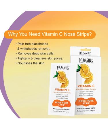 Generic Nose Pore Strips | Deep Cleansing & Painless Blackhead Removal | 10 PCS with Vitamin C | International Shipping Available - Buy Online on GoSupps.com