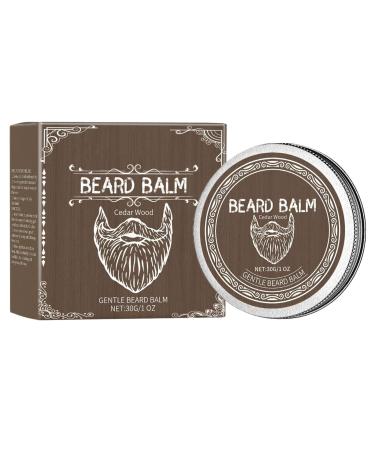 Men's Beard Butter | 30g Mustache Wax | Styling Cream Facial Hair Care Frizz Control Aftershave Daily Routine Grooming Ritual