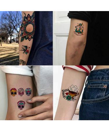 CARGEN Cool Classic Temporary Tattoos - Old School Designs for Adults, Women, Men, and Kids - Buy Online on GoSupps.com