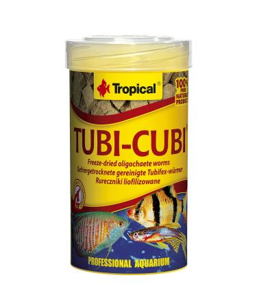 TUBI CUBI 100ml / 10g - Fish food, freeze-dried oligochaete worms