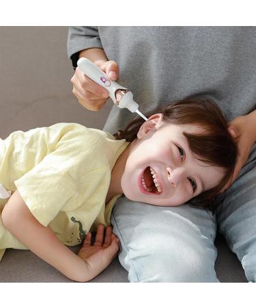 Cohbskj Tweddy Smart Ear Wax Remover Tweddy Smart Ear Wax Vacuum Earwax Remover Tool Earwax Removal Kit With Light Electric Ear Wax Removal Otoscope With Light For Children Adult (Black-2PCS) - Buy Online on GoSupps.com